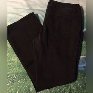 No Boundaries Black Jeans Size 15 Stretch Pants Straight Leg